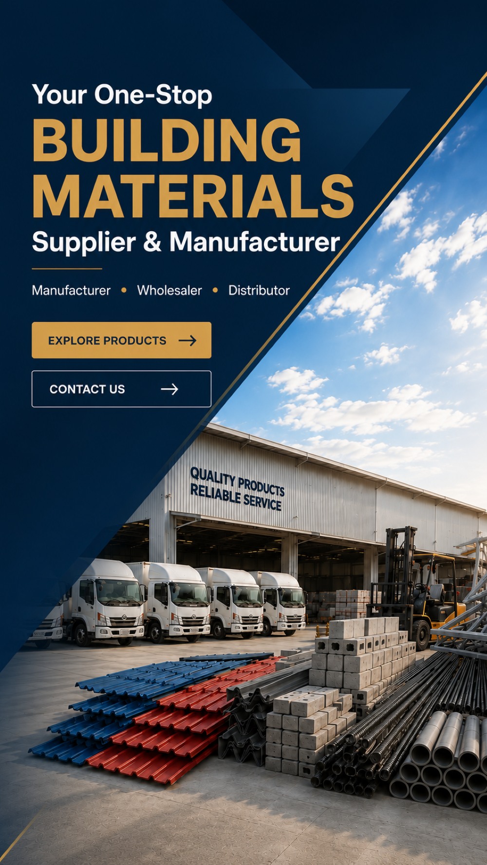 Construction material supplier